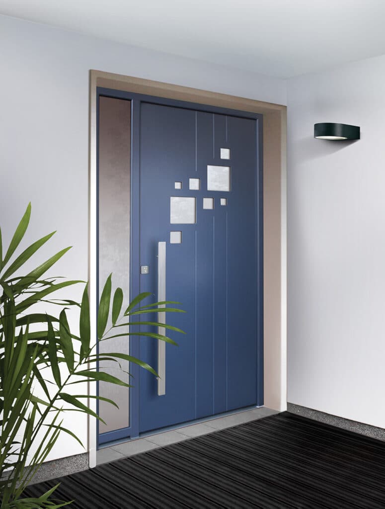 porte entrée moderne angers