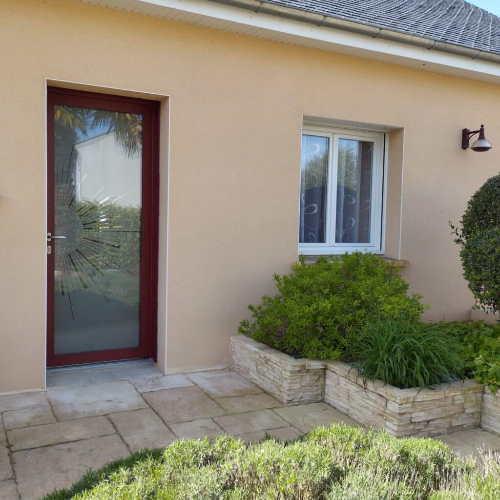 porte entrée vitrée