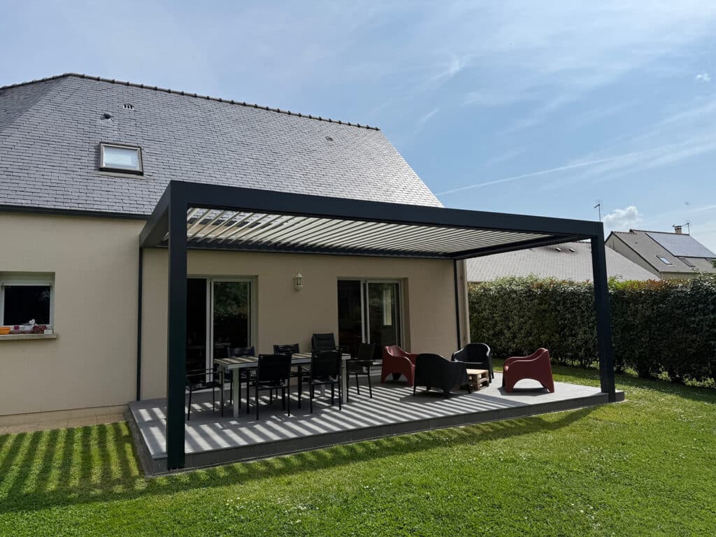 pergola lame ouverte angers