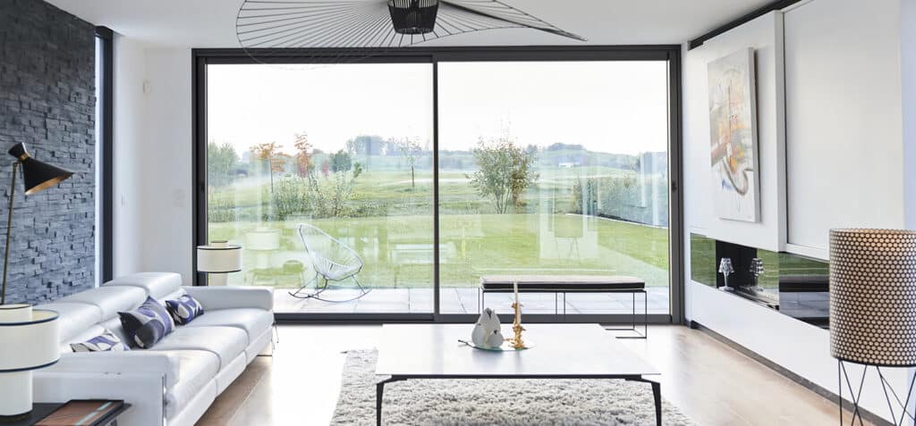 baie vitrée panoramique angers