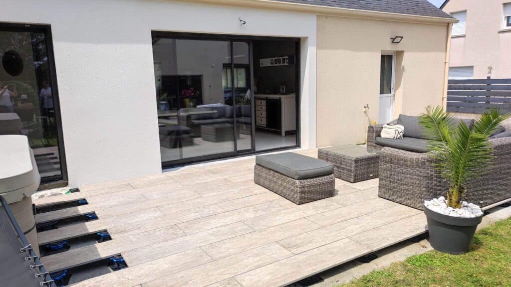 baie vitrée alu angers